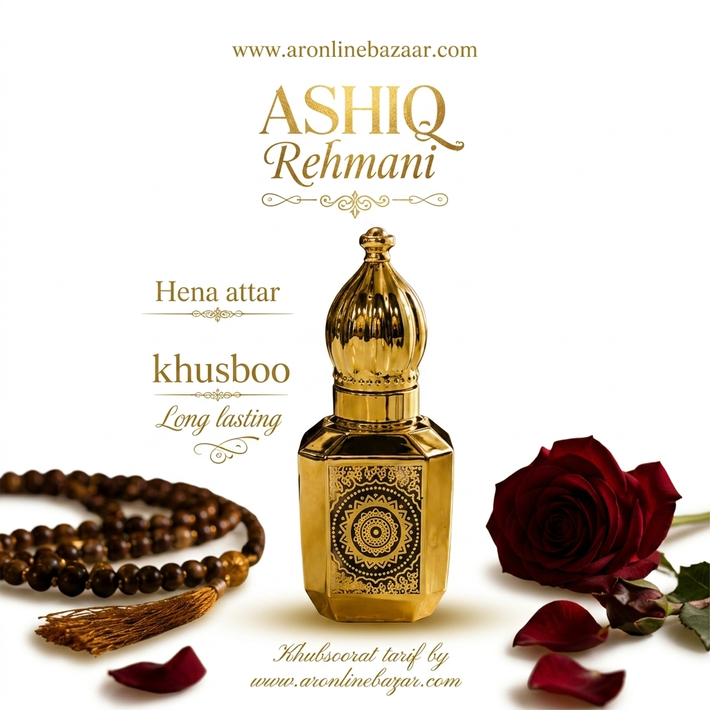 Ashiq Rehmani Hena Attar – Premium Long-Lasting Fragrance